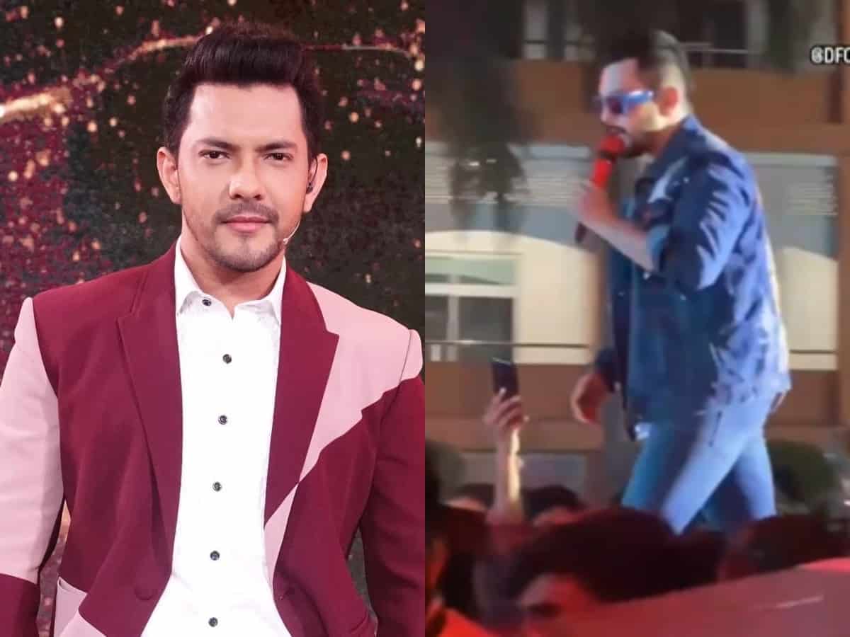 Aditya Narayan snatches phone from fan, throws it away amid concert