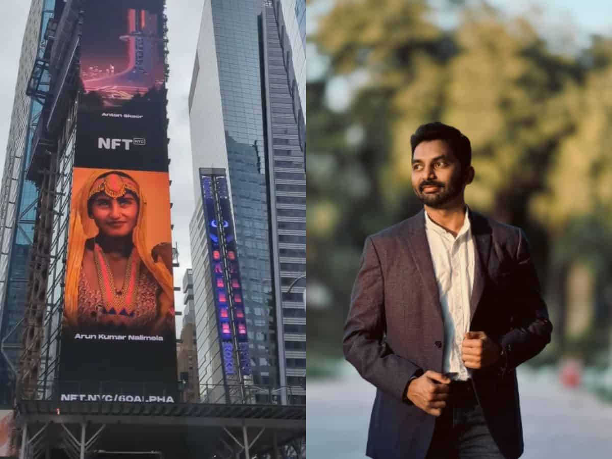 Telangana-based photographer's photo gets displayed at NY's Times Square billboard
