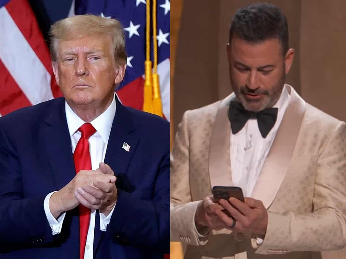 Jimmy Kimmel answers Trump's nasty post by asking, 'Isn't it past your jail time?'