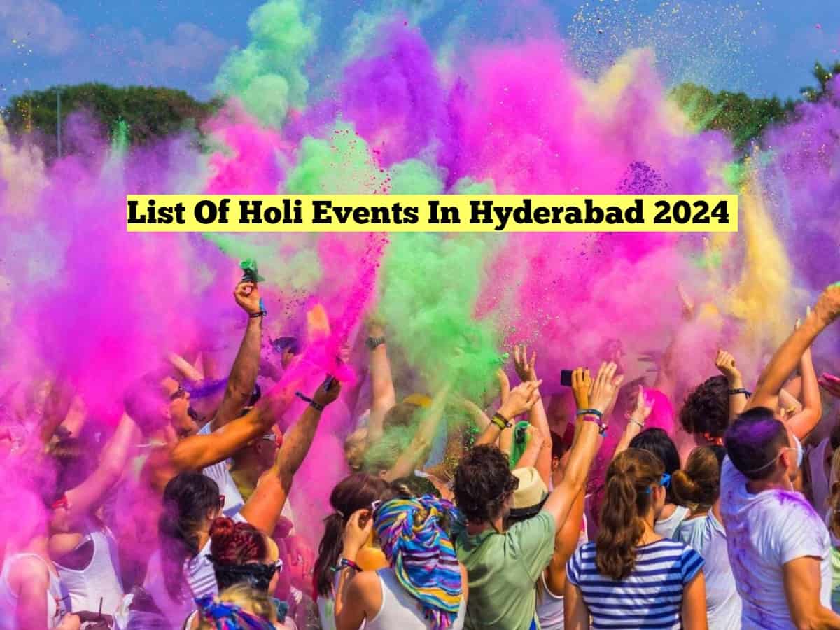 Top 10 Holi events happening in Hyderabad 2024: Ticket prices
