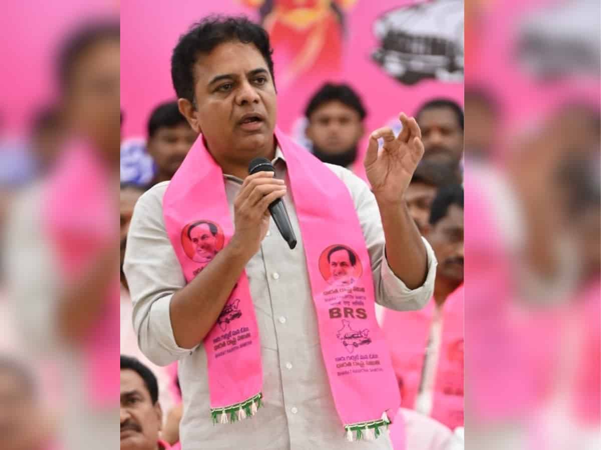 KTR dubbed the arrest of Krishank, the social media convener of BRS, as “atrocious” and “cruel.”