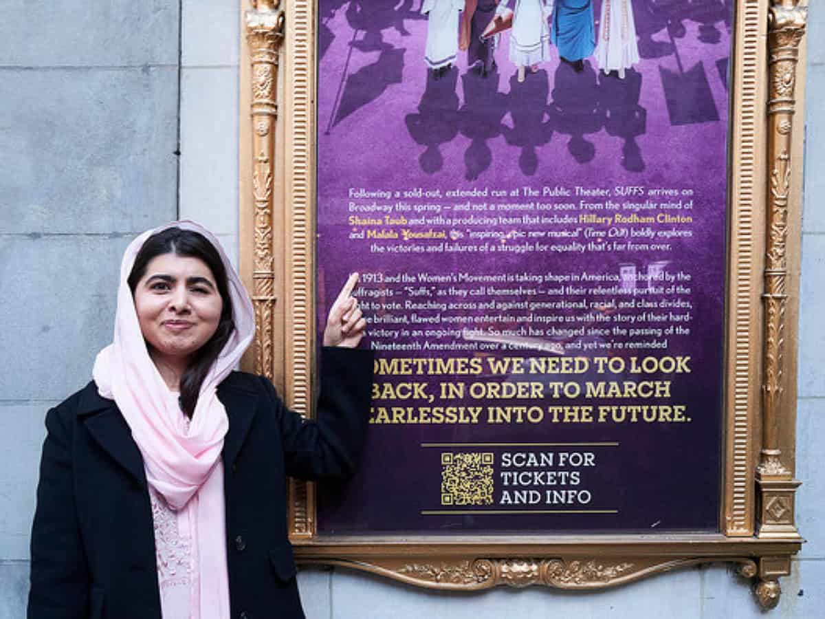 Malala confirms support for Palestinians after backlash