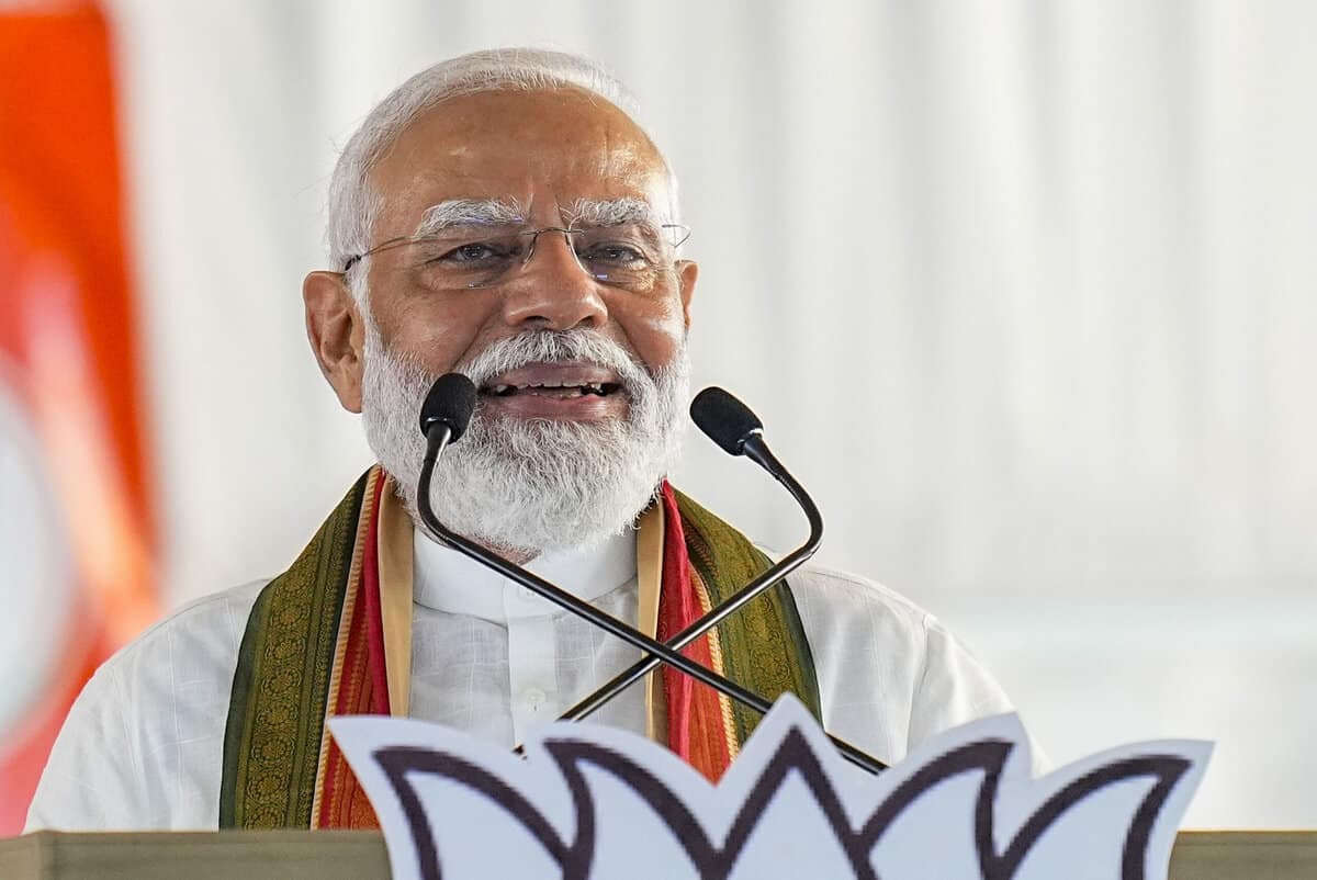PM Modi to address two poll rallies in Andhra Pradesh today