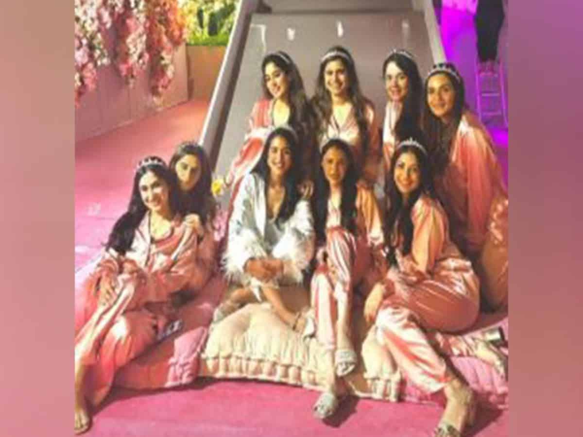 Janhvi Kapoor drops pics from Radhika Merchant's bridal shower