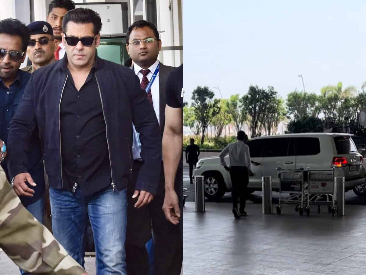 Video: Salman Khan jets off to Dubai, spotted in bulletproof car