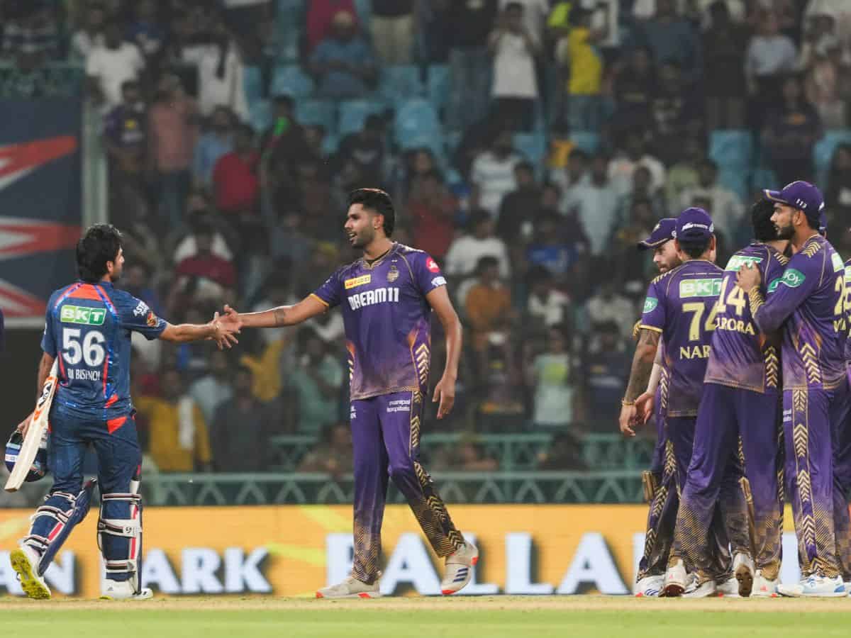 Narine stars as KKR humble LSG by 98 runs, go to top of table