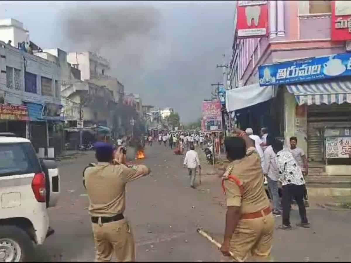 Violence mars polls in Andhra Pradesh as TDP, YSRCP workers clash