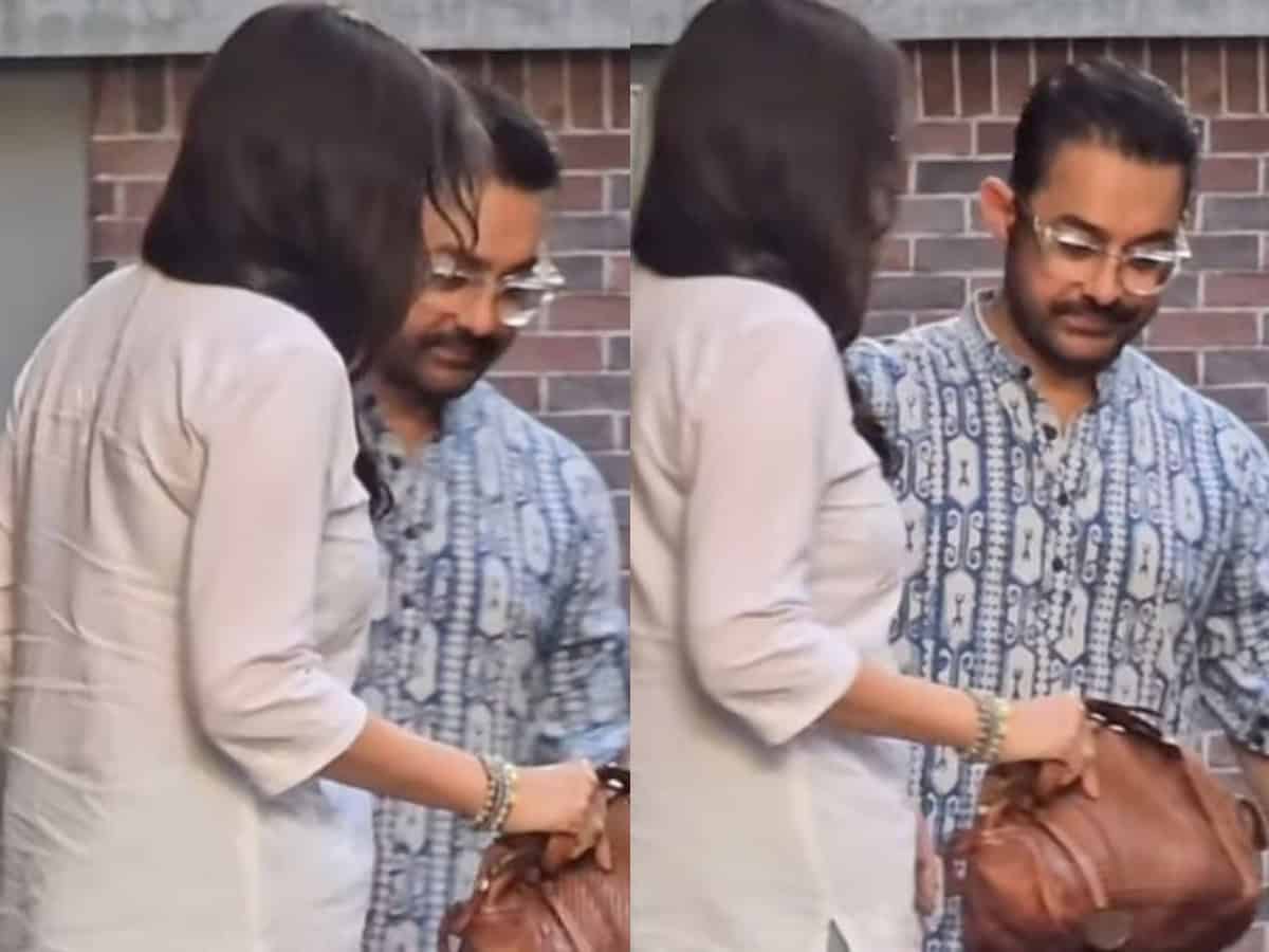 Aamir Khan makes first public appearance with girlfriend Gauri