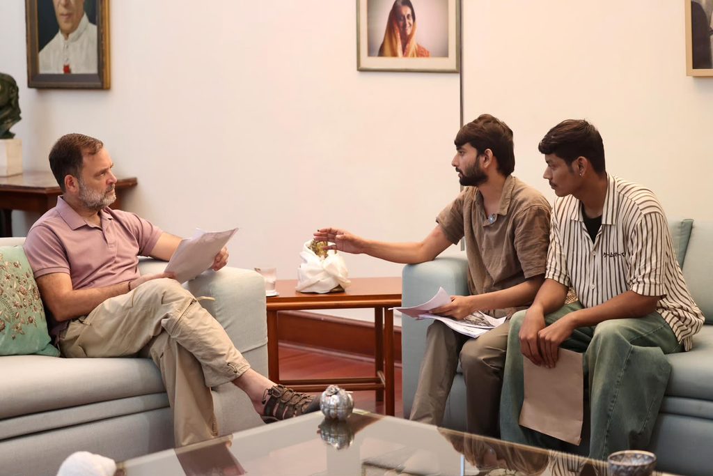 Interview with Rahul about police brutality against students during protests.