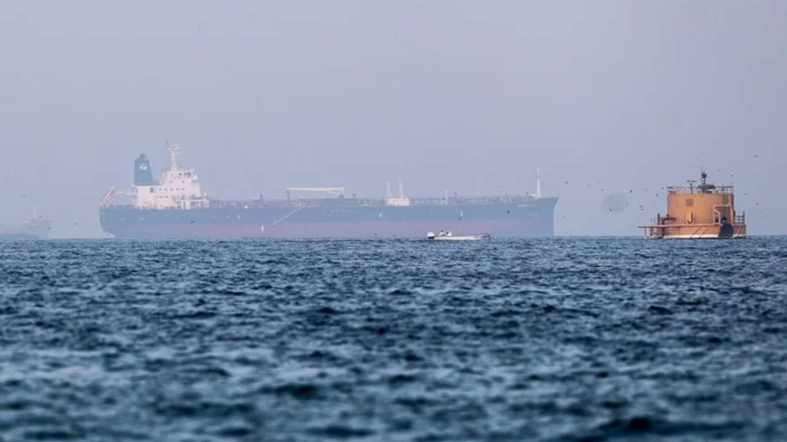 Projectile strike ignites fire aboard tanker off Oman: UKMTO