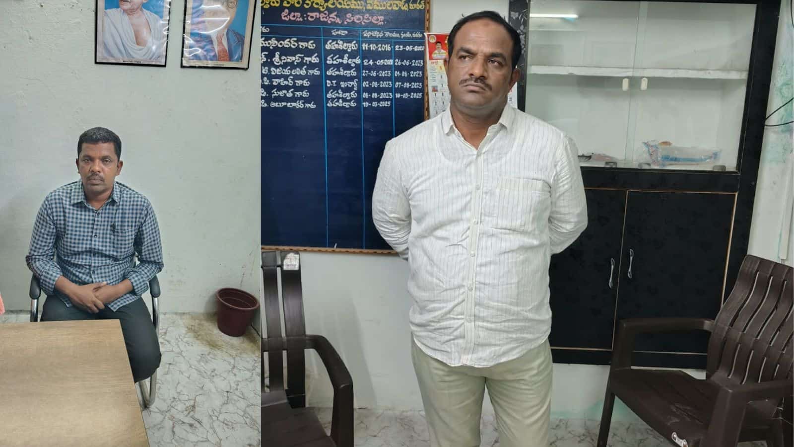 Telangana ACB nabs 2 Rajanna Sircilla officials over Rs 8000 bribe
