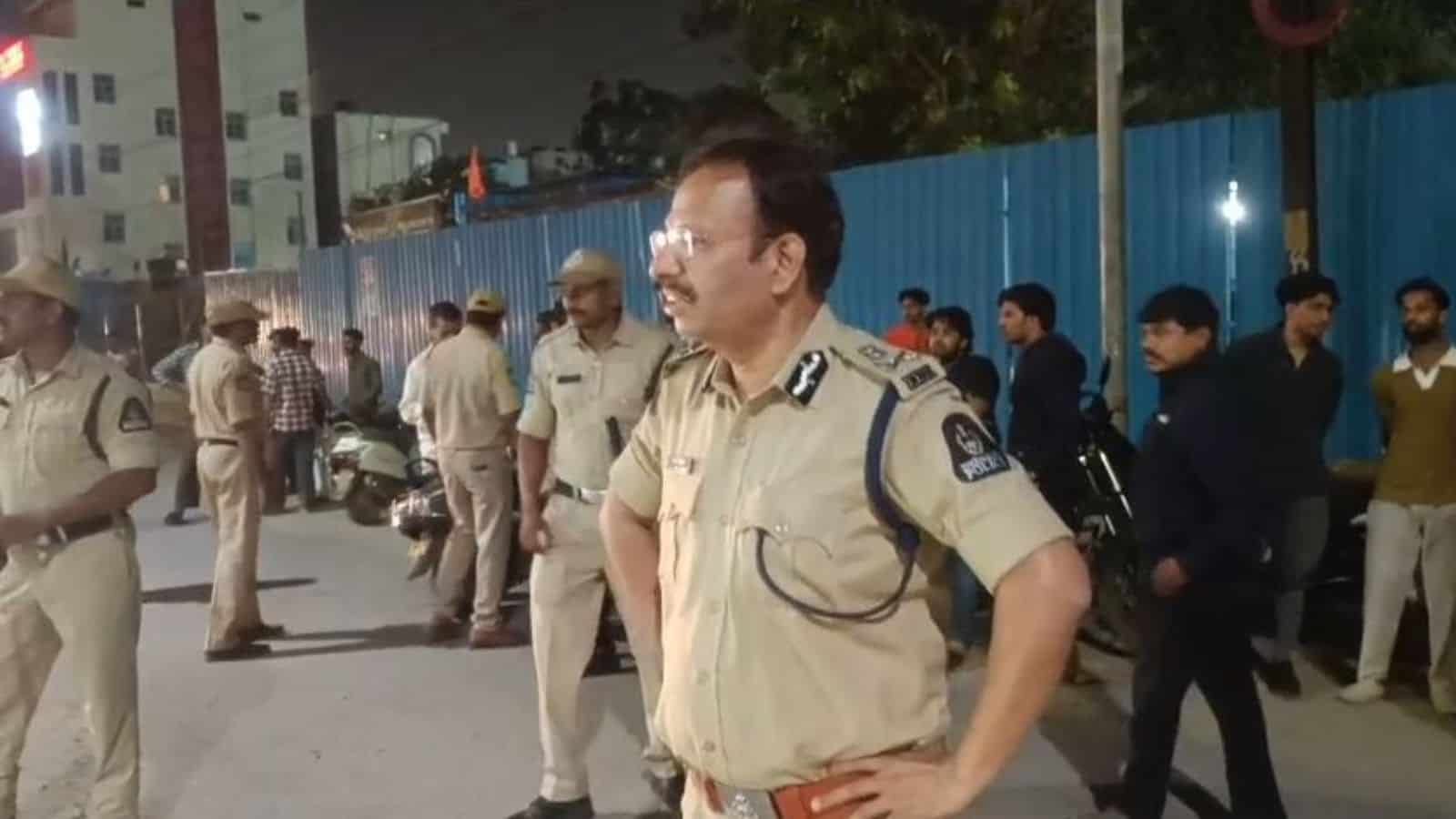 Hyderabad Commissioner VC Sajjanar oversees Operation Kavach