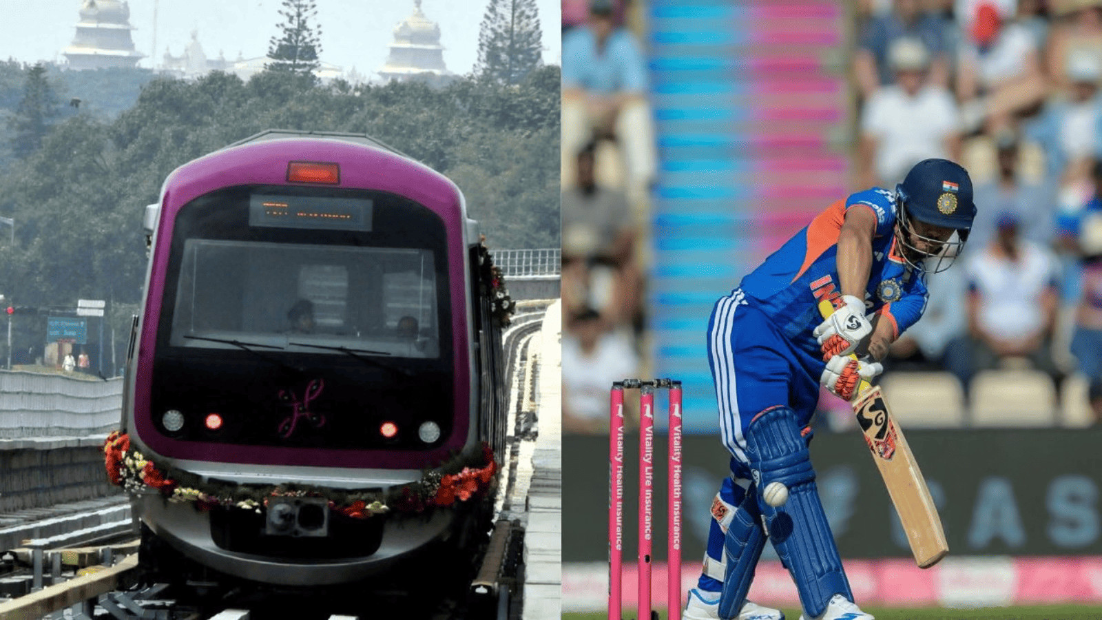 India-WI T20: Bengaluru Metro extends late-night train services