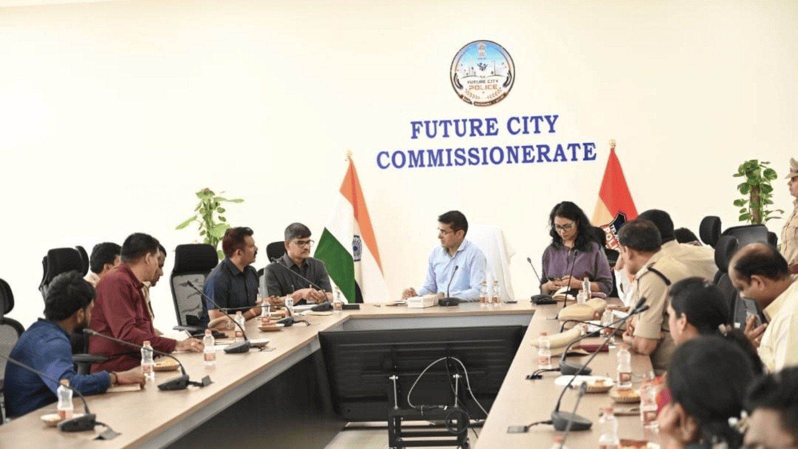CM to open Future City Commissionerate, cops discuss security