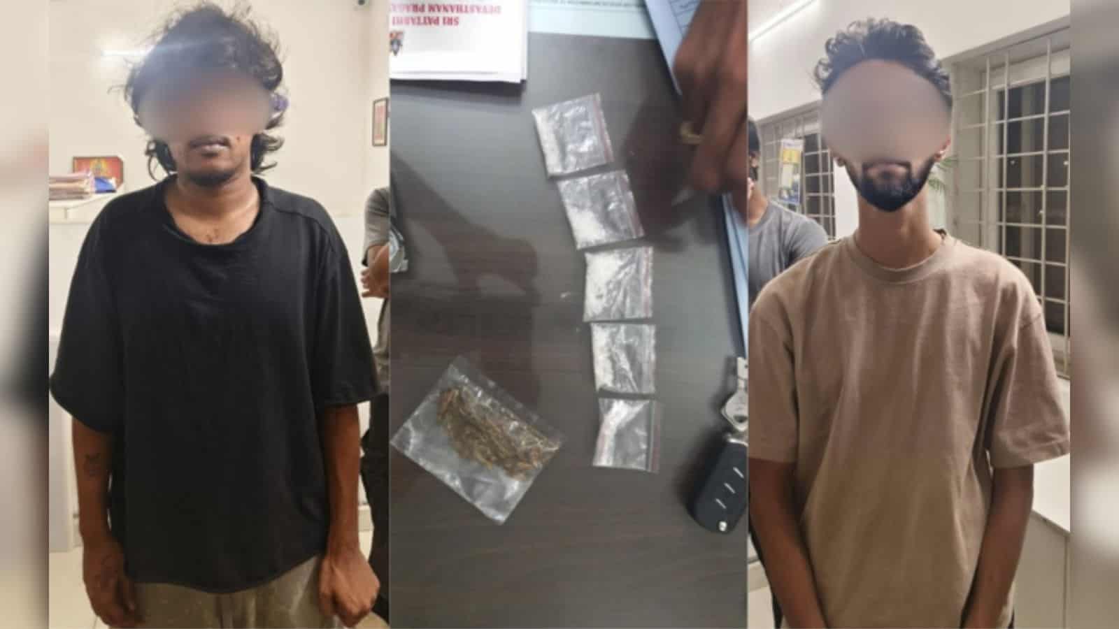 Telangana EAGLE nabs two with ganja, MDMA in Bachupally